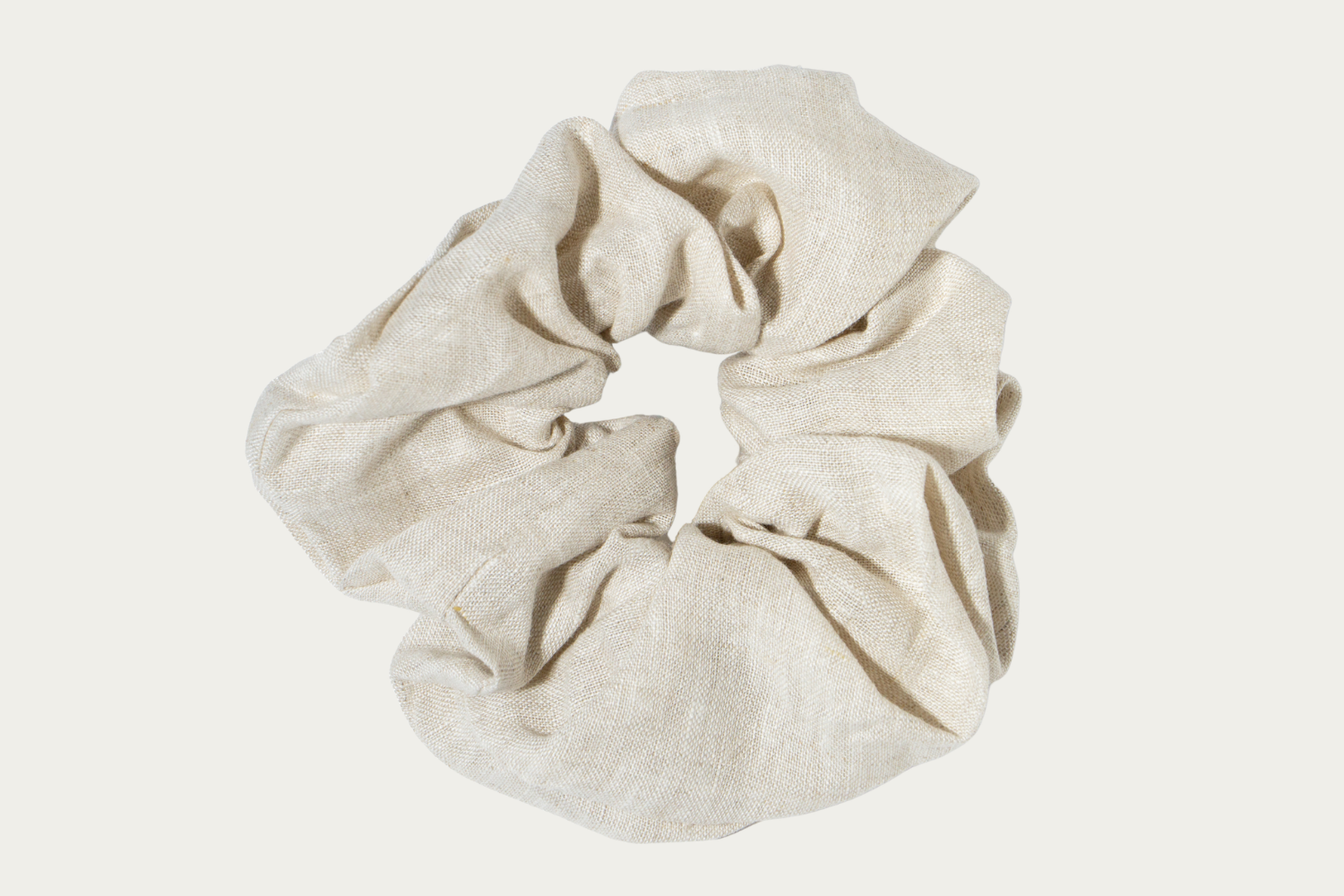 Vinyasa Linen Scrunchie